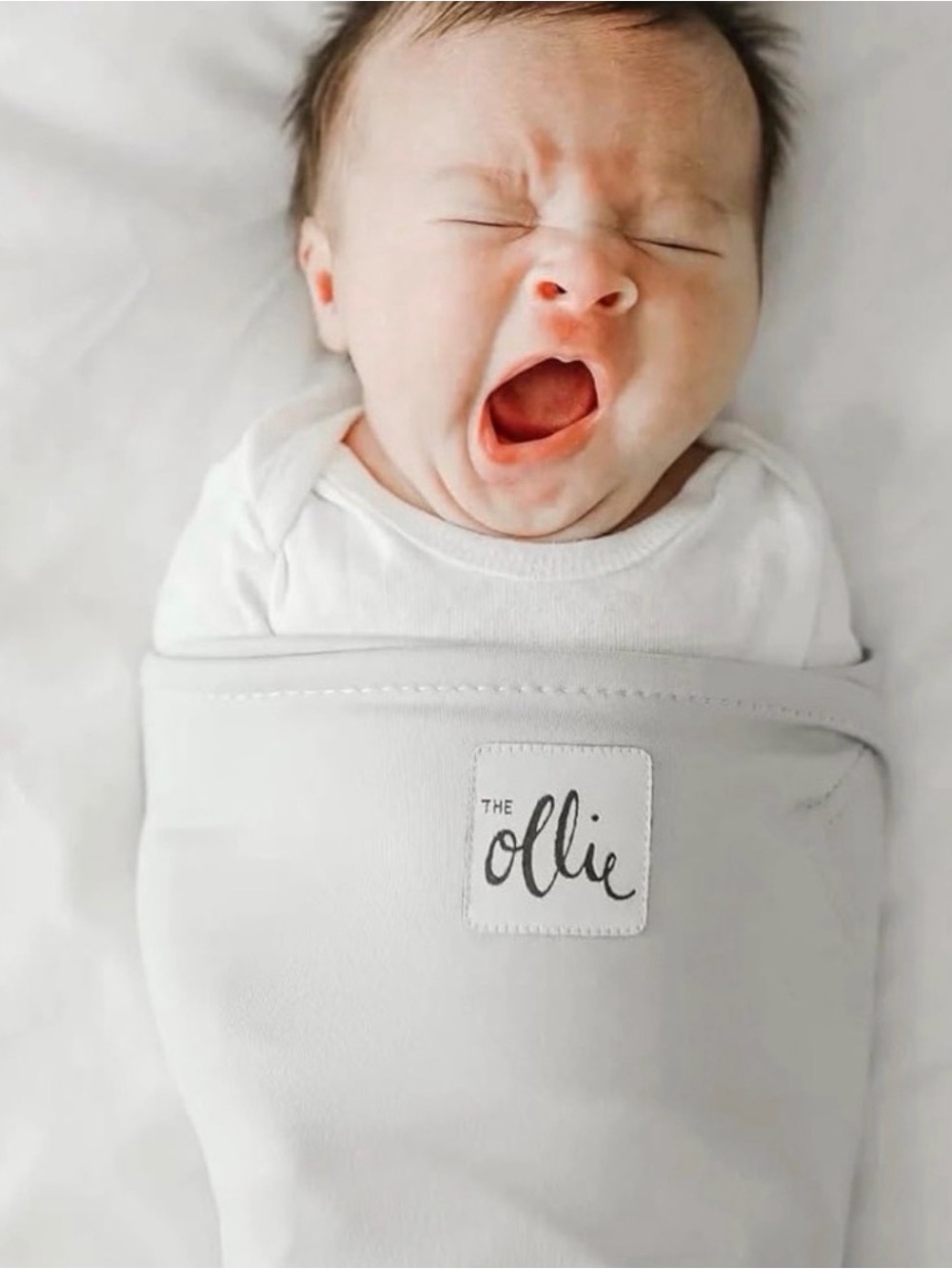 THE OLLIE WORLD Grey Ollie Swaddle
